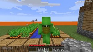 JJ and Mikey Survival in LAVA WORLD CHALLENGE in Minecraft / Maizen animation