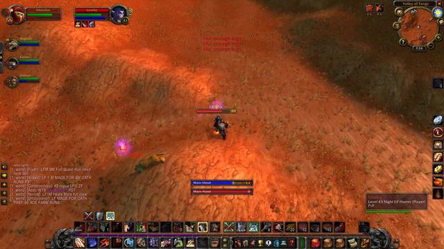 WoW Classic lvl 44 Warrior Badlands PvP! смотреть онлайн