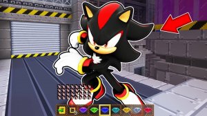Как играть за ШЕДОУ СОНИК в майнкрафт ? Превращения SHADOW SONIC MINECRAFT