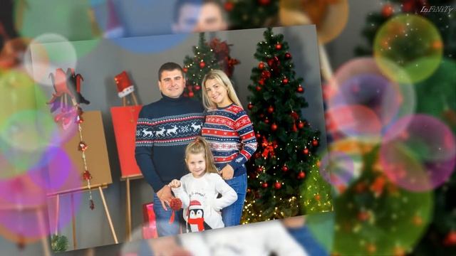 "Папа,Мама,Я-Дружная семья"(зимняя фотосессия декабрь 2019)...