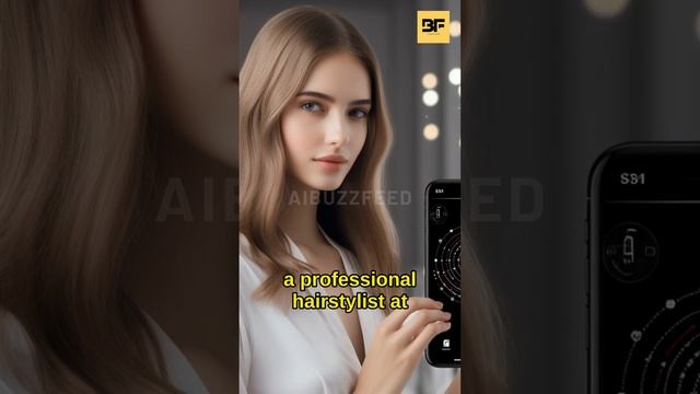 What If AI Can Be Your Hair Stylist? Revolutionary Hair Styling Experience Powered By AI #shorts