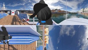 A day with mawang ( 360° Camera ) 【 VRchat 】