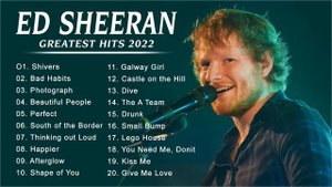 Ed Sheeran Greatest Hits Full Album 2022- Ed Sheeran Best Songs Playlist 2022