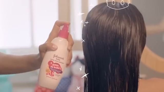 Nueva línea JOHNSONS baby gotas de brillo