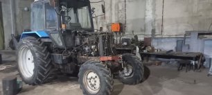 Переоборудование экскаватора в трактор МТЗ-82.1 .mp4