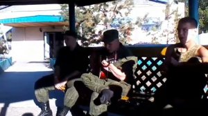 Завитинск 59313-40 Армейские песни - ты по зеленой по траве босиком. 14-15 год