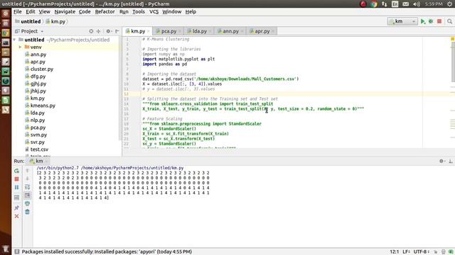 Implement K-means Clustering Algorithm |Query at +91-9872993883 Python| Tutorial | смотреть онлайн