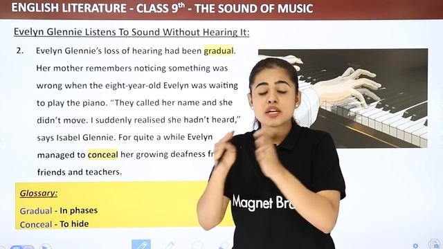 The Sound of Music (Part 1) | Class 9 English Beehive Chapter 2 Evelyn Glennie Explanation (Part 1) смотреть онлайн