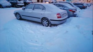 Заводим Hyundai Elantra J3 в мороз минус -23*. Элантра.