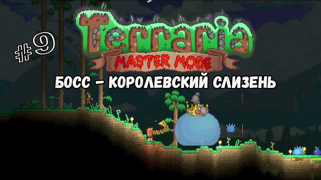 Босс - Королевский слизень | Terraria(MasterMode) | Призыватель #9