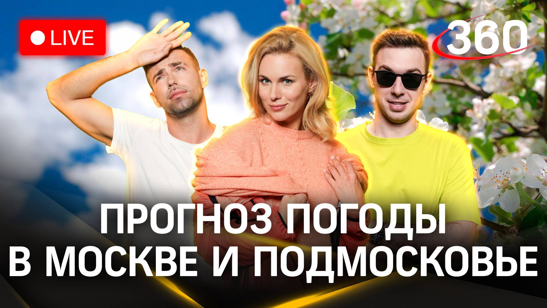 Стрим. Прогноз погоды в Москве и Подмосковье. Илич. Шубенков