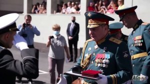 Торжественный парад Военная Академия Материально - Технического Обеспечения г. Вольск ВА МТО