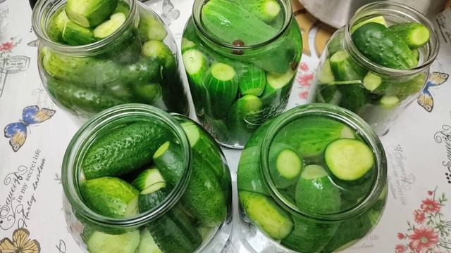 МАРИНУЮ ОГУРЦЫ