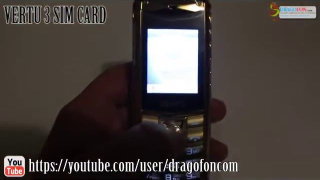 Телефон на 3 сим карты. Vertu на 3 сим карты смотреть онлайн