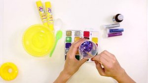 Как сделать слайм? На основе канцелярского клея ЮНЛАНДИЯ!