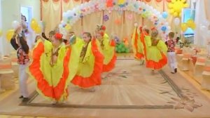 Цыганский танец с бубнами (старшая группа)