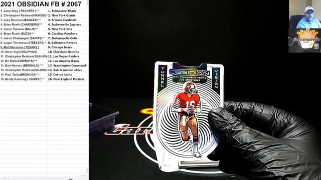 2021 OBSIDIAN FOOTBALL BREAK #'S 2067 смотреть онлайн