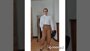 Как носить брюки-бананы