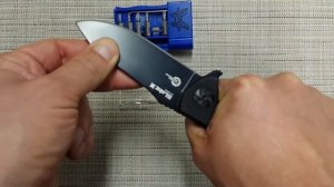 Устранение люфта в ноже BLOKE X с помощью Benchmade THE BLUE BOX