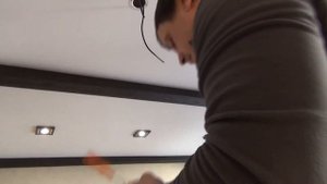 Установка светильников в натяжной потолок, без закладных