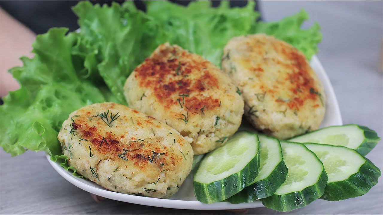 Из картошки и курицы готовлю простой и быстрый ужин. Картофельные котлеты с курицей