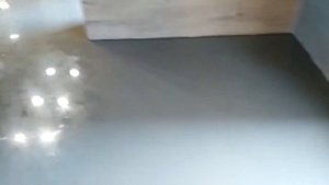 Видеоотчёт эпоксидного наливного полимерного пола в офисном помещении 270 м2 г. Санкт-Петербург