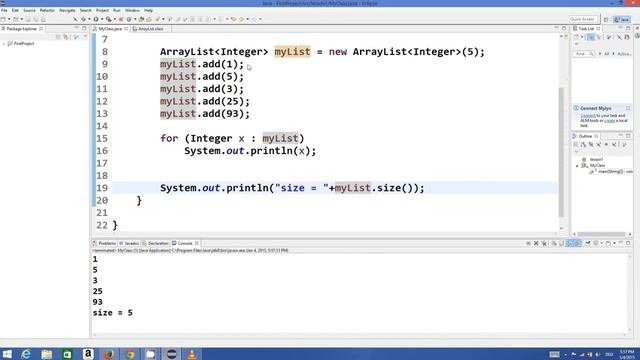 31 Java Tutorial For Beginners 31 Arraylist in Java смотреть онлайн