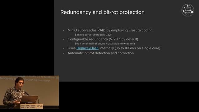 No Time To Wait - S04E28 - Jonáš Svatoš - Using MINIO Object Storage for Digital Preservation Tasks смотреть онлайн