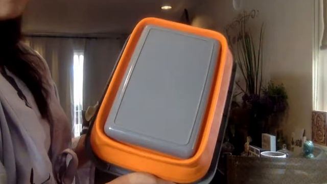 Review collapsible collander dish tub. Space saving. Convenient for small kitchen or camping. смотреть онлайн