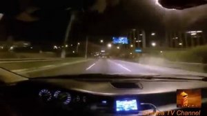 Быстрые гонки по ночному городу