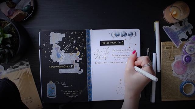 NOVEMBER PLAN WITH ME | reading journal set up ✨ the little prince смотреть онлайн