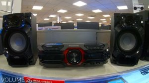 PANASONIC SC AKX 320 | High Power Mini System | Powerfull BASS | Surround Function Off | Volume 25