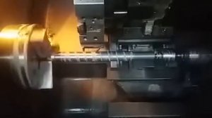 Нарезание винтовой канавки для смазки