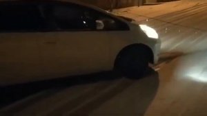 Honda Fit 2008 4wd in snow