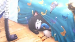 Котёнок ШМЯК и Новый Малыш | Читаем на ночь | Роб Скоттон