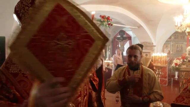 Пасхальная литургия в Устье Кубенском 13.04.2018 г. смотреть онлайн