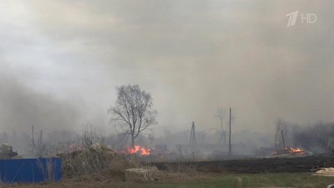 В Кургане и пригородном Кетовском районе из-за пожаров введен режим чрезвычайной ситуации