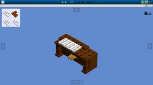 Как сделать мини пианино из Lego / How to make a mini piano out of Lego