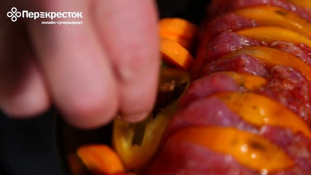 Свинина в медовой глазури с хурмой от шефа Григория Мосина