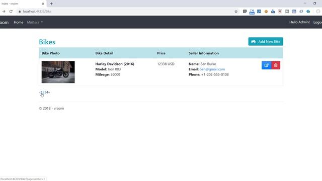 Adding Pagination in ASP.NET MVC Core Application смотреть онлайн