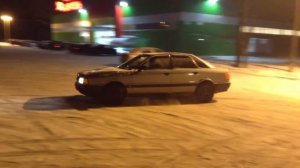 Горбатый дрифт. Audi 80 (b3)