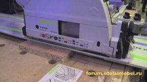 Обзор погружной пилы Festool TS 55