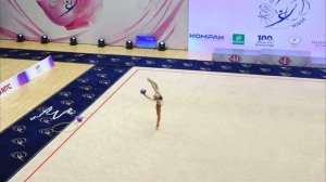 Дина Аверина мяч (финалы 24.07) // Турнир «Хрустальная Роза» 2022