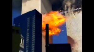 Кадры теракта "11 сентября" в США, в улучшенном качестве изображения при помощи нейросетей.