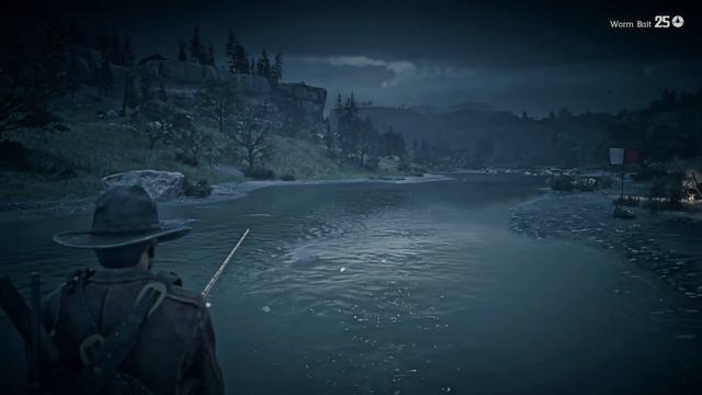 Red Dead Redemption 2 Online | Free Roam Fishing in Dakota River смотреть онлайн