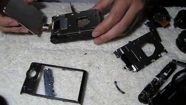 SONY DSC-WX350 camera disassemble part 01/SONY DSC-WX350 tháo rời phấn 01
