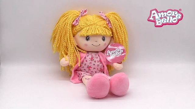 ТМ "Amore Bello" Кукла мягкая на батарейках, фразы на русском языке, стихотворение, арт JB0572047 смотреть онлайн