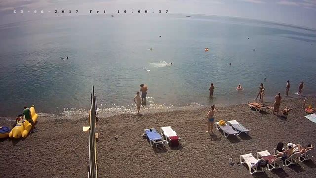 Вебкамера "Пляж Дубны". Запись 23.06.2017 10:00:06 смотреть онлайн