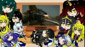 Female Kaijus react to Warhammer 40K + bonus