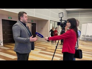 Владимир Кривов, Анна Попова и Александр Дроботов выступили перед студентами ТГУ, проект Я В ДЕЛЕ